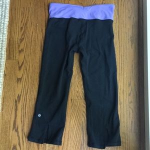 Lululemon Gather and Grow Crops Size 6
